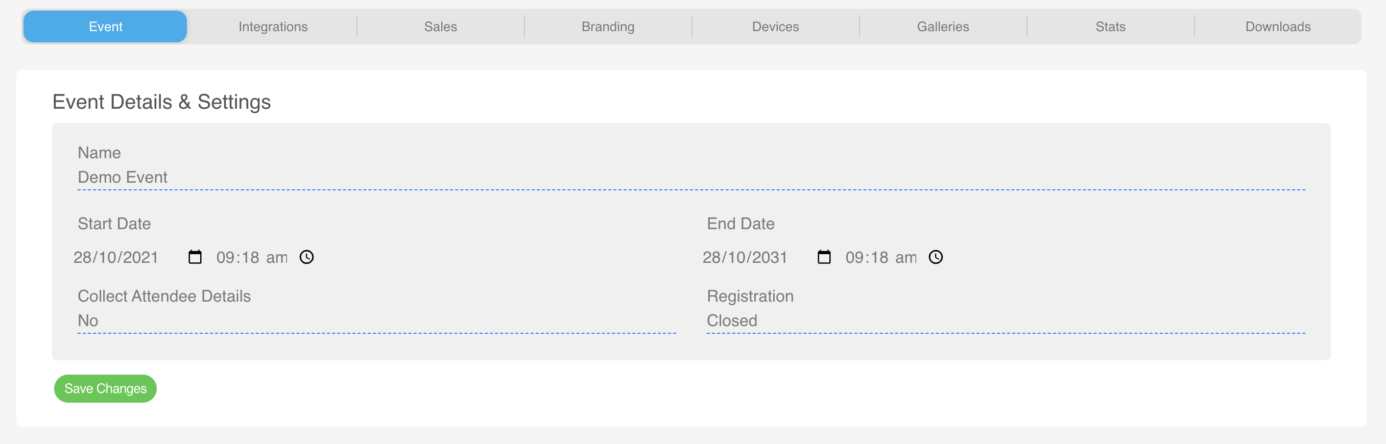 Console - Events - Event Details and Settings - Save Changes button.png